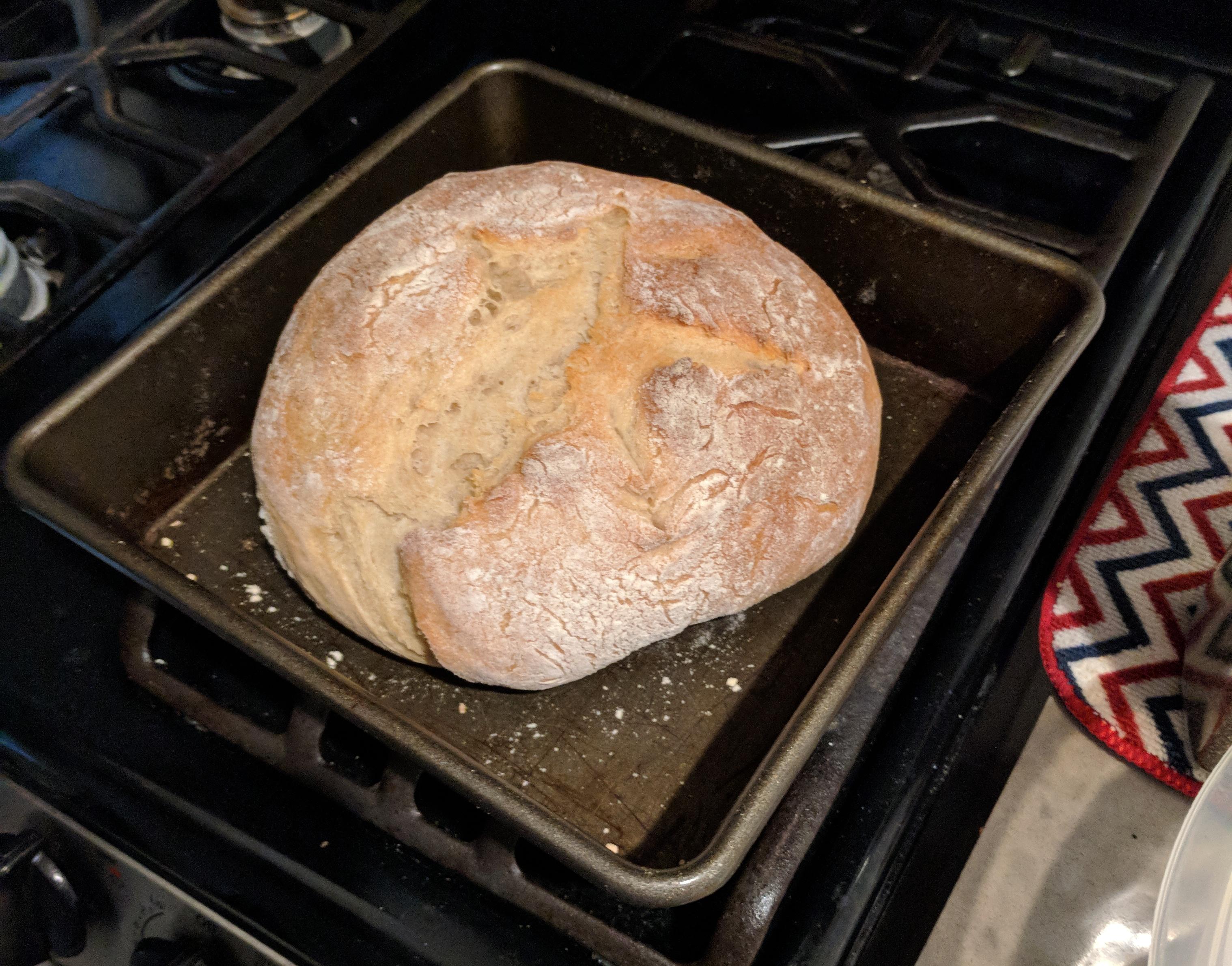 Bread as rock